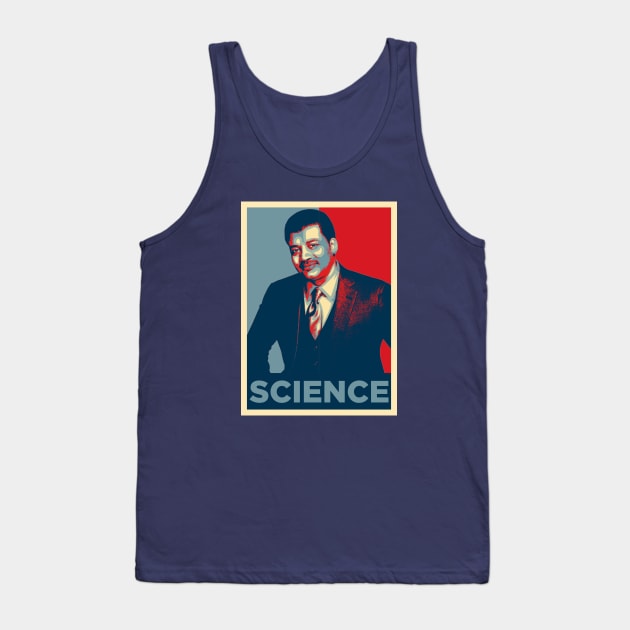 Neil Degrasse Tyson Hope Tank Top by scribblejuice